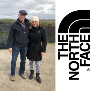 The North Face Black Rain Coat